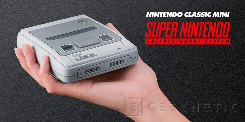 Geeknetic Nintendo lanzará la Super Nintendo Classic Mini el 29 de septiembre 1