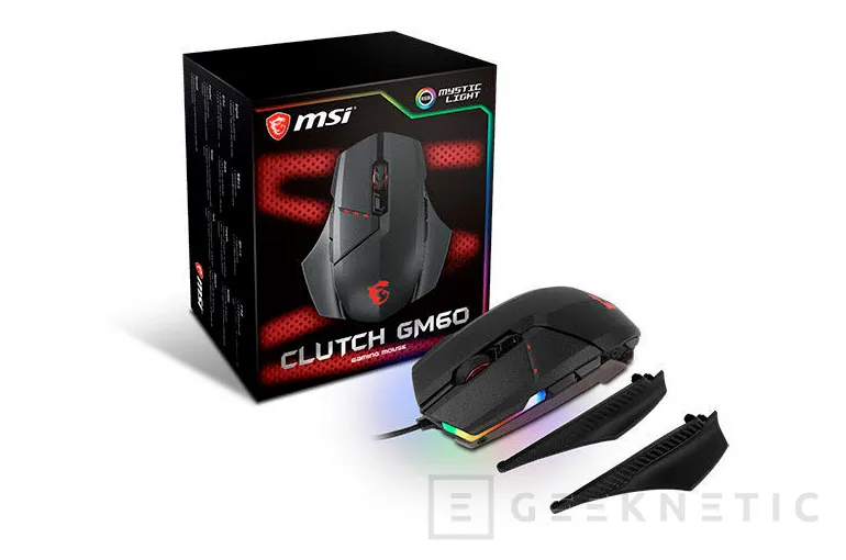 MSI Clutch GM60 y GM70, ratones gaming con hasta 18.000 DPI , Imagen 1