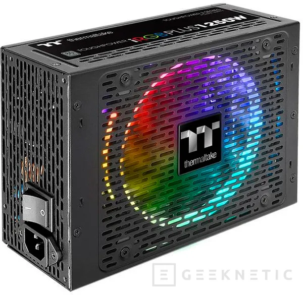 La fuente Thermaltake ToughPower iRGB PLUS de 1250W también tiene RGB, Imagen 1