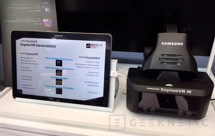 ExynosVR , así el el prototipo de gafas independientes de realidad virtual de Samsung, Imagen 1