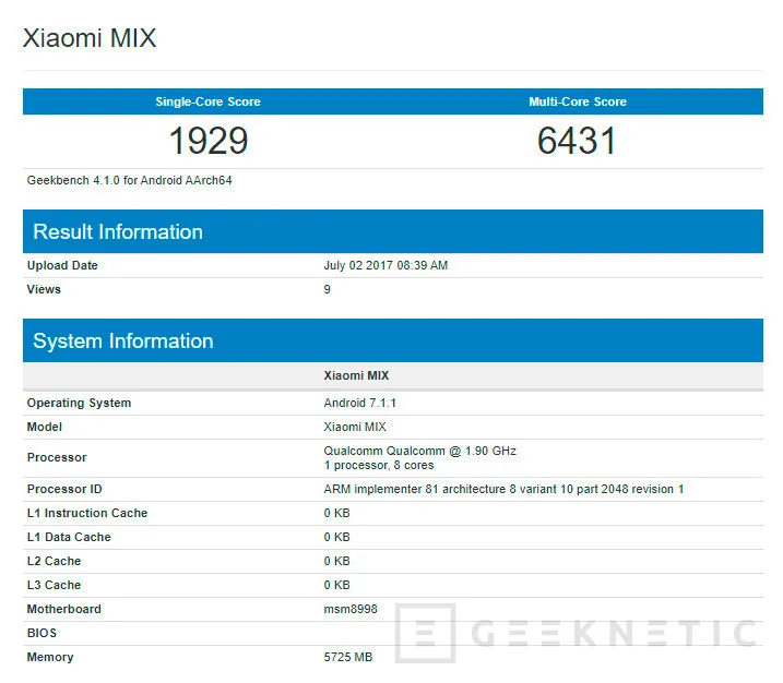 El Xiaomi Mi Mix 2 tendrá un Snapdragon 835 y pantalla curvada, Imagen 2