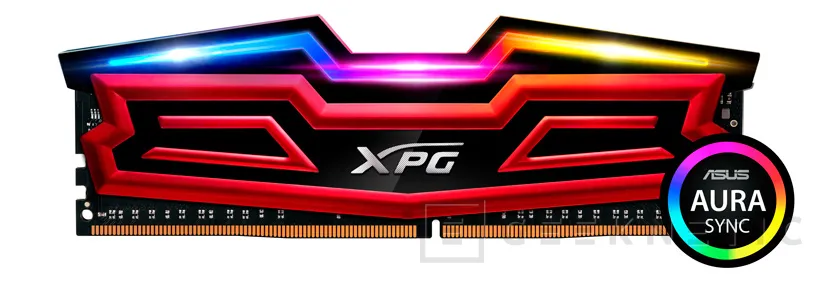 ADATA también sucumbe al RGB en sus DDR4 XPG SPECTRIX D40, Imagen 1