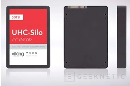 Viking anuncia un SSD de 50 TB de capacidad, Imagen 1