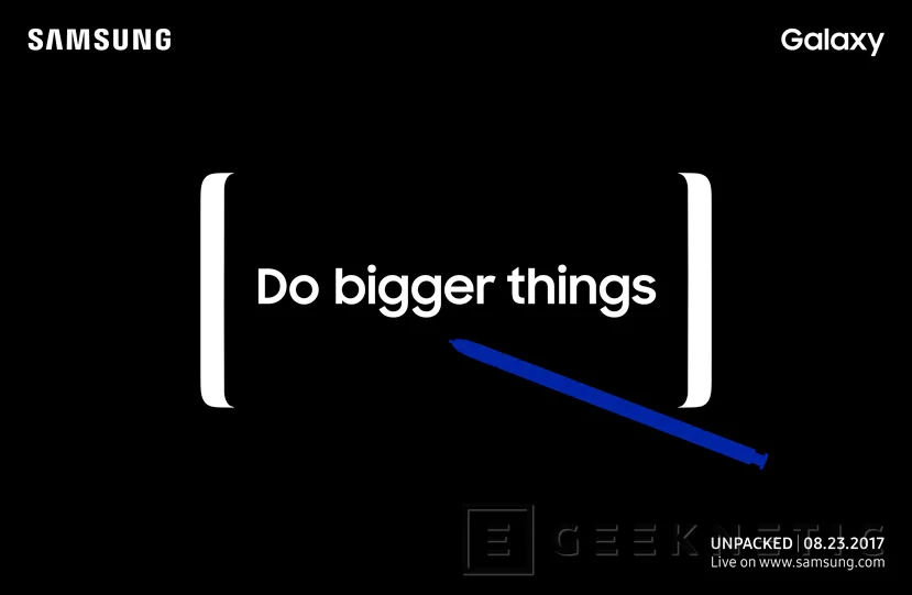 Samsung presentará el Galaxy Note 8 el 23 de agosto, Imagen 1