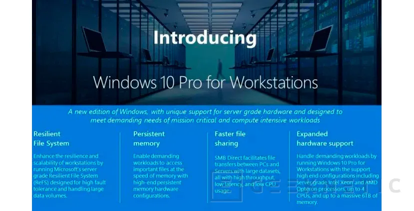 Geeknetic Windows 10 tendrá una versión para Workstations 1