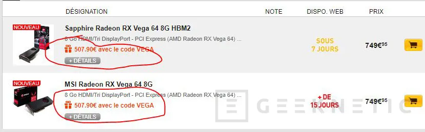 ¿Por qué la AMD RX Vega 64 no puede comprarse por menos de 600 euros?, Imagen 2