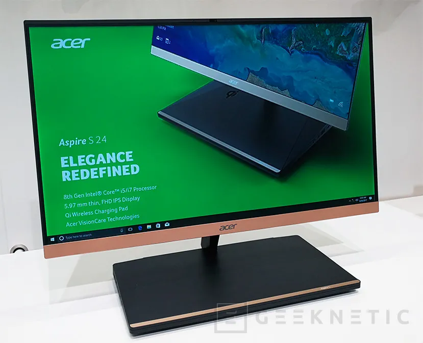 Geeknetic Acer presenta el nuevo Aspire S24, su AIO más delgado 1