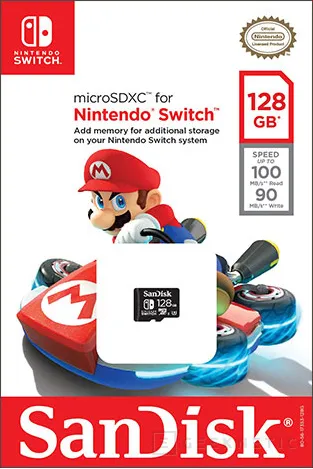 Sandisk prepara tarjetas de memoria microSD certificadas para la Nintendo Switch, Imagen 1