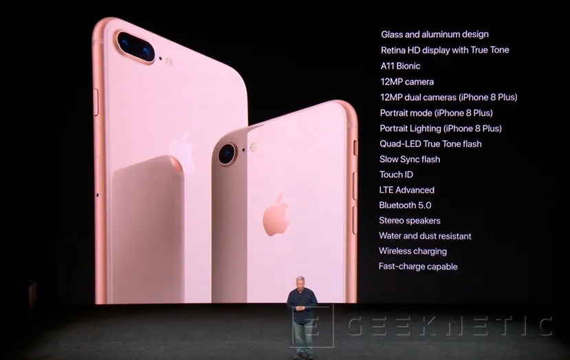 Geeknetic Apple mantiene la línea continuista en sus iPhone 8 y iPhone 8 Plus  5