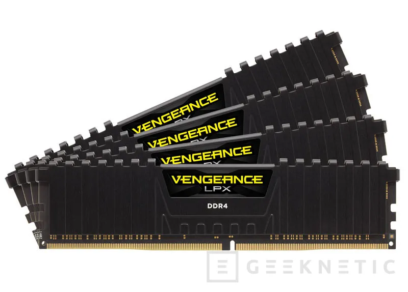 Nuevos kits de memoria DDR4 a 4.600 MHz Corsair Vengeance LPX, Imagen 1