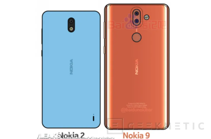 Filtrado el diseño de los Nokia 9 y Nokia 2, Imagen 1