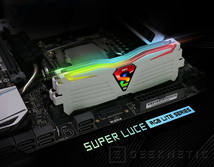 GeIL anuncia sus memorias DDR4 Super Luce RGB Lite, Imagen 1