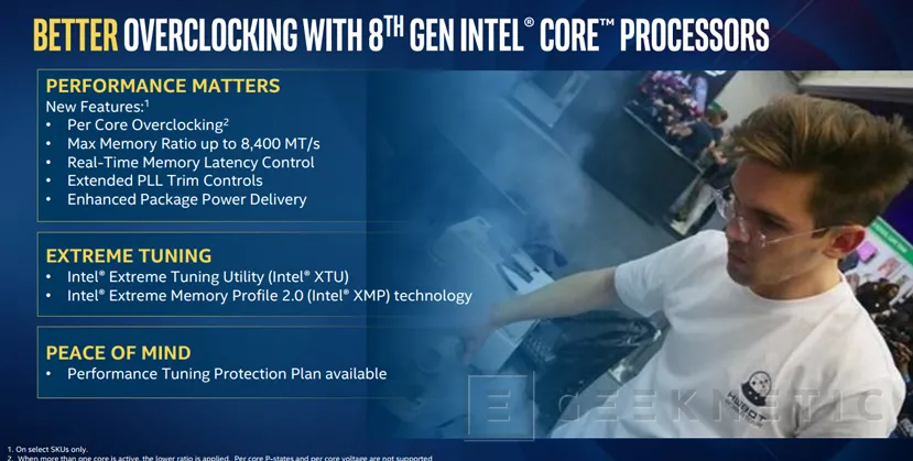Geeknetic Llegan los procesadores Intel Core de 8ª Generación Coffee Lake con hasta 6 núcleos 4