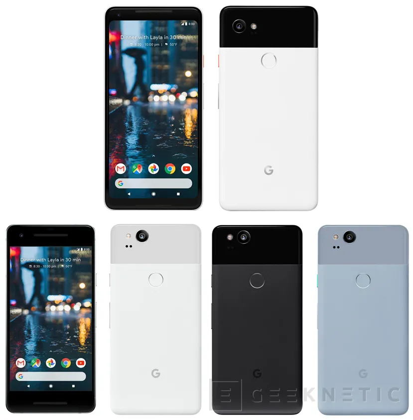 Filtrados los Pixel 2 de Google con Snapdragon 836, Imagen 1