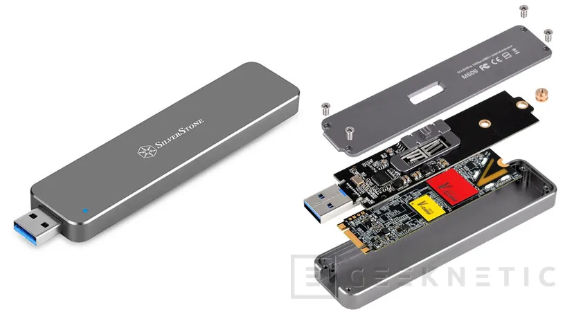 SilverStone quiere que conviertas cualquier SSD M.2 en un Pendrive USB, Imagen 1