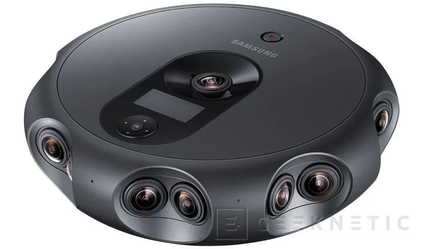 Esta cámara de Samsung tiene 17 lentes para vídeo envolvente, Imagen 1