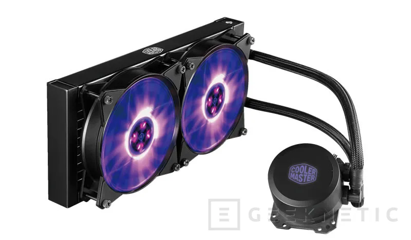 Cooler Master añade iluminación RGB a sus refrigeraciones líquidas MasterLiquid, Imagen 1