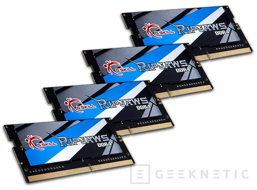 G.Skill anuncia memorias DDR4 a 3.800 en formato SO-DIMM, Imagen 1