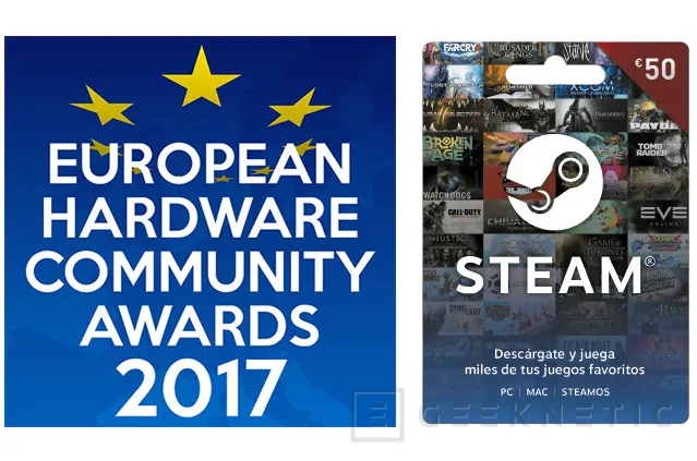 Vota a los ganadores de los Premios GEEKNETIC 2017, sorteamos 150€ en vales de STEAM, Imagen 1