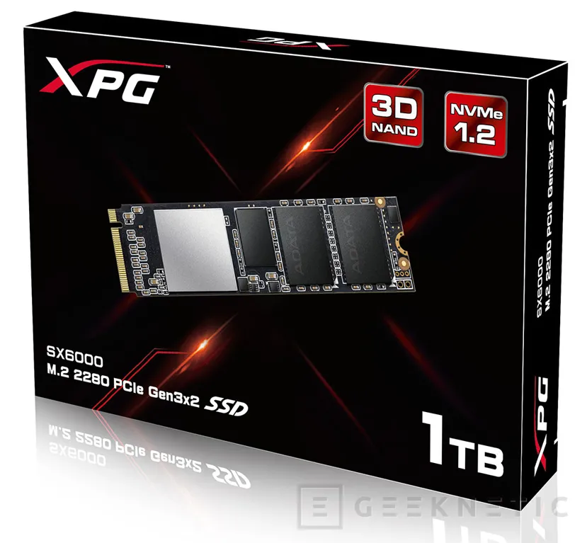 XPG SX6000, SSD M.2 NMVe por tan solo 50 Dólares, Imagen 1