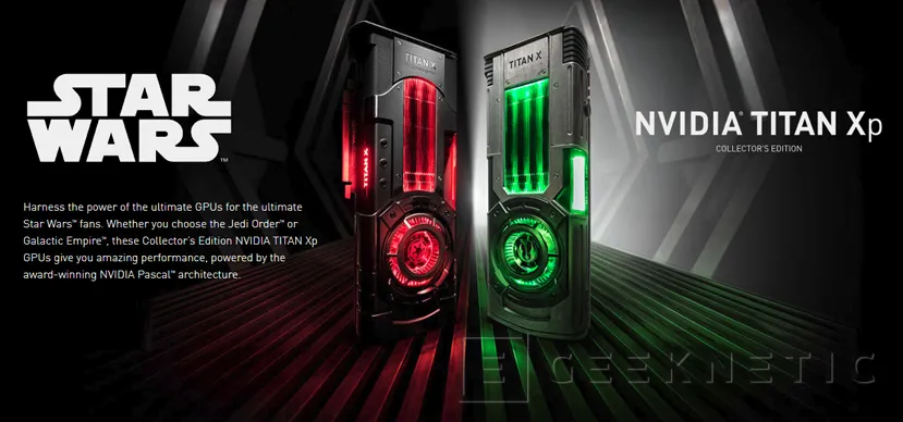 Geeknetic Si eres fan de Star Wars no te puedes perder estas ediciónes especiales de la NVIDIA Titan Xp  1