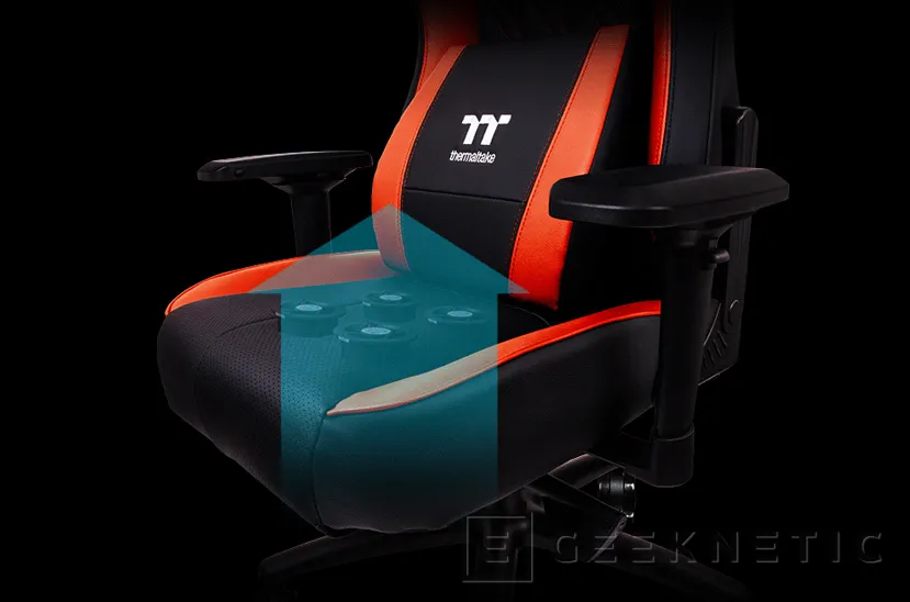 Thermaltake quiere que tengas el culo fresco con su última silla gaming, Imagen 1