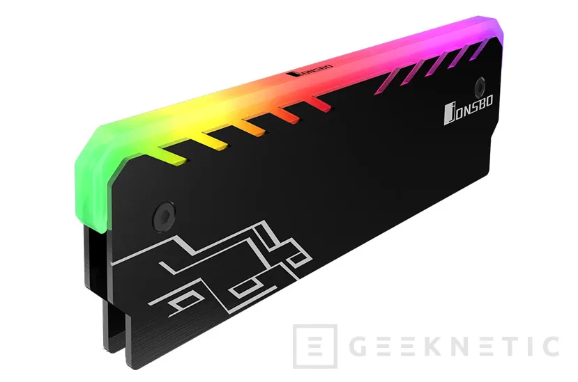 Si tus memorias RAM no tienen RGB Jonsbo te ayuda con estos disipadores, Imagen 1
