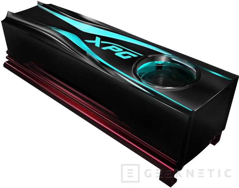 Geeknetic ADATA anuncia el disipador con ventiliador XPG Storm RGB  para SSD M.2 1