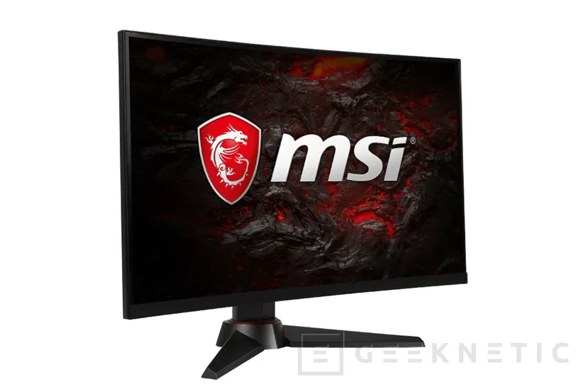 Monitor Full HD MSI Optix MAG24C con panel curvado de 24", Imagen 1