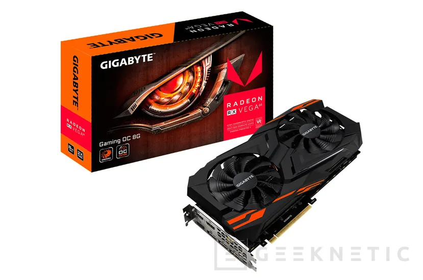 Gigabyte lanza sus RX Vega personalizadas Gaming OC WindForce 2X, Imagen 1