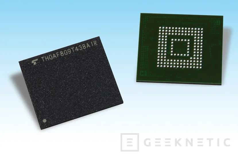 Geeknetic Toshiba ya fabrica memorias UFS 2.1 con sus chips Flash BiCS 3D de 64 capas 1