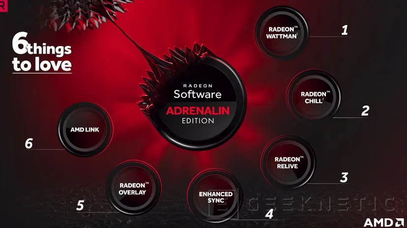 Geeknetic Ya disponible la gran actualización de drivers AMD Radeon Software Adrenalin Edition 8