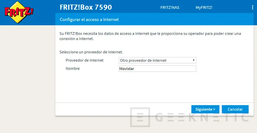 Geeknetic Como configurar el router FRITZ!Box 7590 para fibra FTTH de Movistar 6