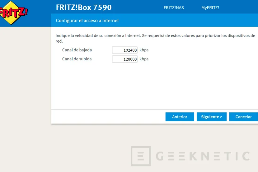 Geeknetic Como configurar el router FRITZ!Box 7590 para fibra FTTH de Movistar 8
