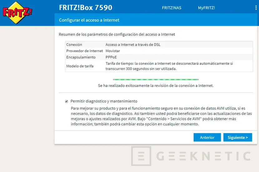 Geeknetic Como configurar el router FRITZ!Box 7590 para fibra FTTH de Movistar 9