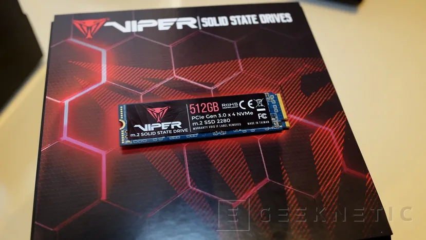 Geeknetic Patriot anuncia nuevos SSD Gaming Viper con interfaz SATA y NVMe 1