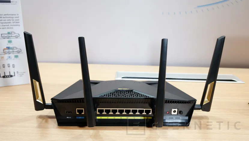 Geeknetic WiFi 802.11ax  de 6.000 Mbps en el nuevo router ASUS RT-AX88U 2