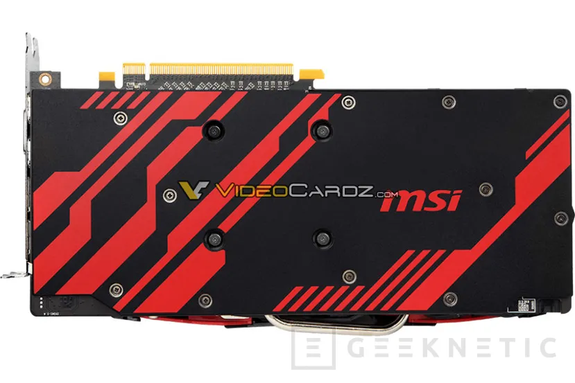Geeknetic MSI pasa del blanco al rojo el diseño de su Radeon RX 570 Armor MK2 2