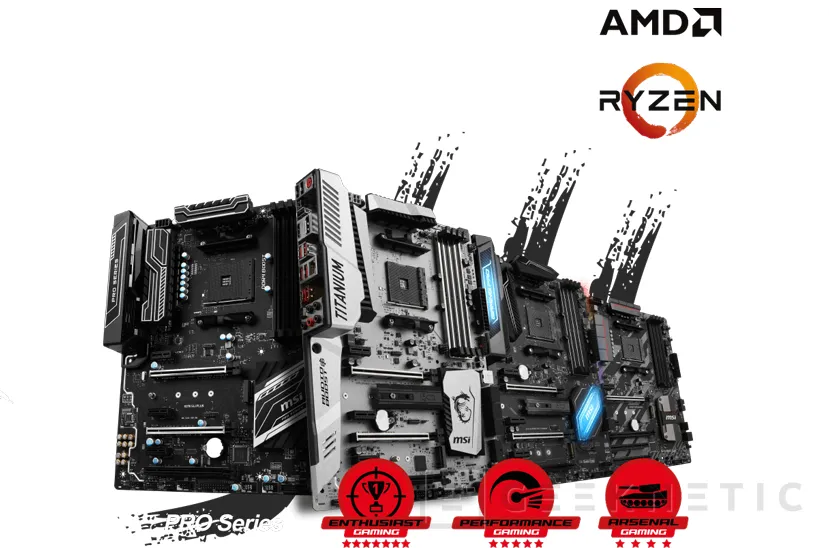 Geeknetic Las placas AM4 de MSI ya soportan APUS Raven Ridge de AMD 2