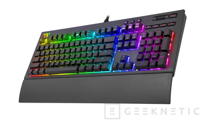 Geeknetic Thermaltake desvela su teclado mecánico TT Premium X1 RGB 1