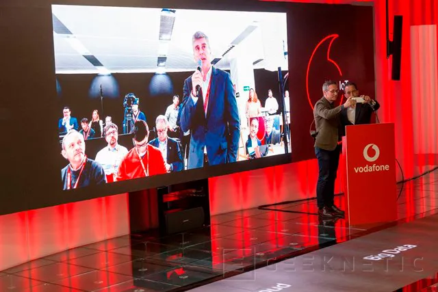 Primera videollamada 5G Huawei Vodafone