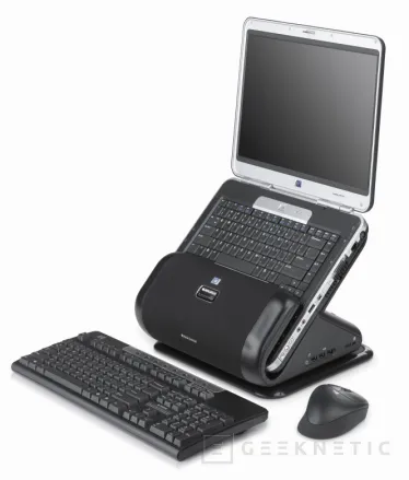 El nx9110 de HP es un portátil convertible en sobremesa, Imagen 1