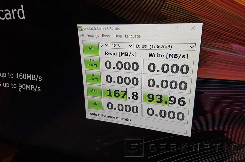 Geeknetic Alta velocidad y capacidad se dan la mano en la microSD SanDisk Extreme de 400 GB con clase A2 2