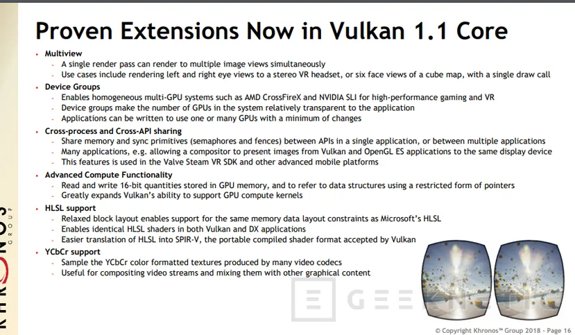 Geeknetic Publicada la especificación Vulkan 1.1. con soporte Multi-GPU 2