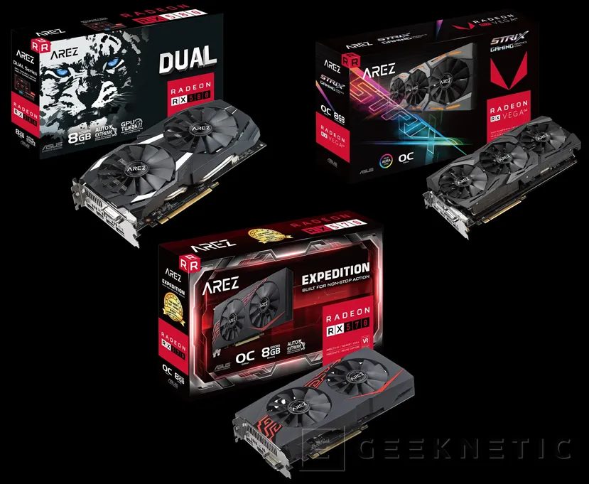 Geeknetic ASUS lanza su marca AREZ para tarjetas gráficas basadas en GPUS AMD Radeon 1