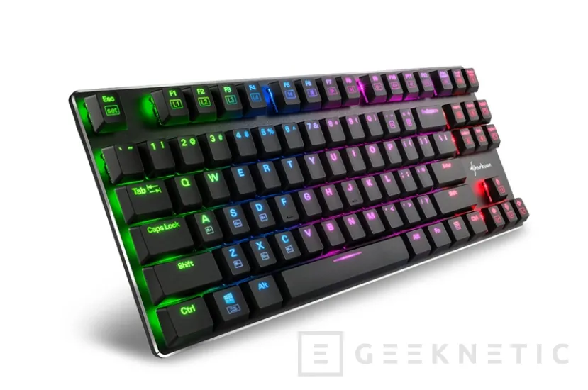 Geeknetic Los teclados mecánicos de perfil bajo Sharkoon PureWriter se pasan al RGB 2