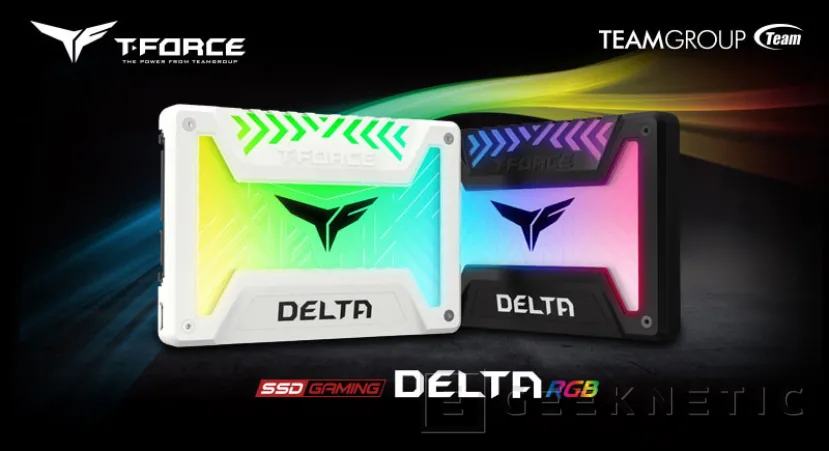 Geeknetic RGB también para los SSD de la mano de los Team Group T-Force Delta 2