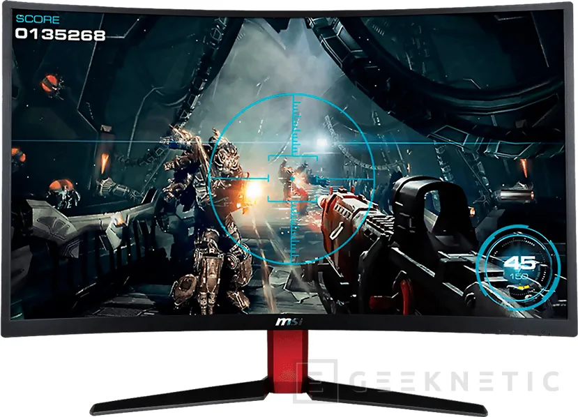 Geeknetic MSI actualiza su monitor gaming curvado AG32C, ahora con resolución Quad-HD 2