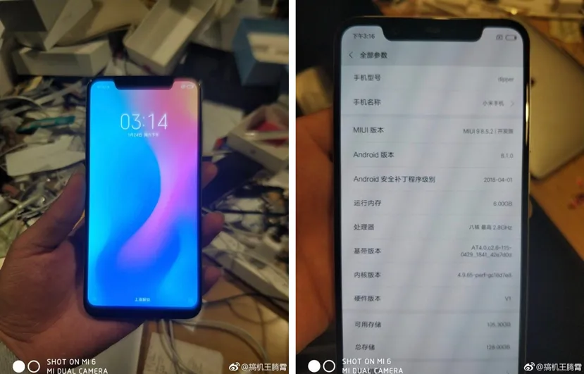 Geeknetic Filtradas imágenes del Xiaomi Mi 7, el primer smartphone de la compañía con notch 1