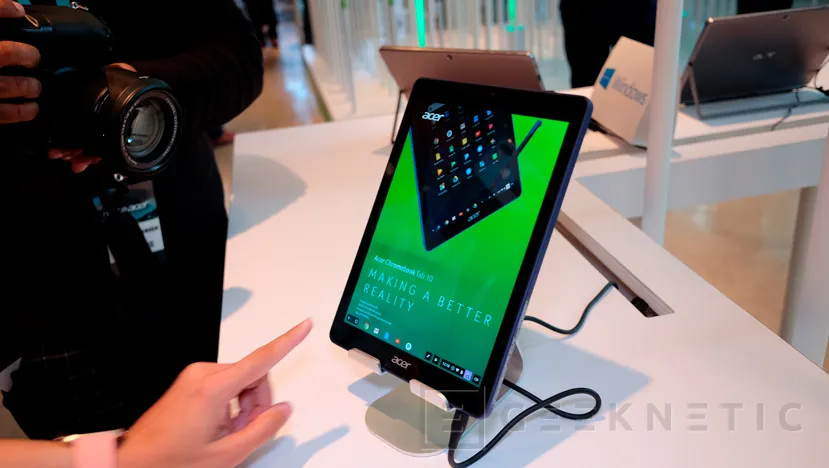 Geeknetic Acer presenta en la Acer@Next un nuevo concepto de Chromebook en forma de Tablet 4